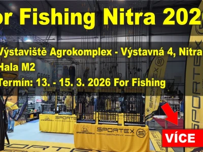 Fishing Nitra 2026: Otestujte si pruty SPORTEX, oble�en� Geoff Anderson a kajaky na vlastn� k��i!