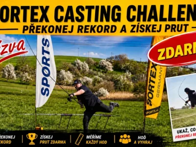 🏆 V�ZVA: P�ekonej rekord a z�skej prut Sportex zdarma!