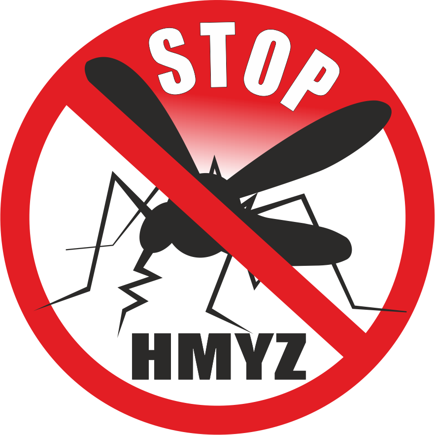 Piktogram komár stop
