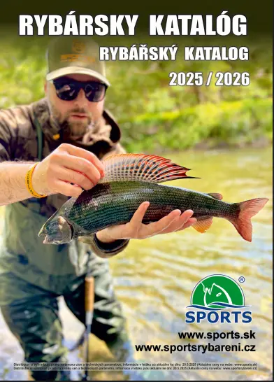 Kompletn� ryb��sk� katalog SPORTS 2025-2026