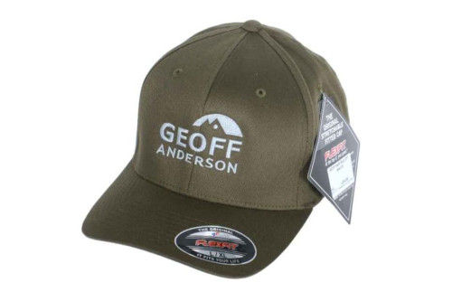 Geoff Anderson k�iltovka Flexfit Olive zelen� L / XL