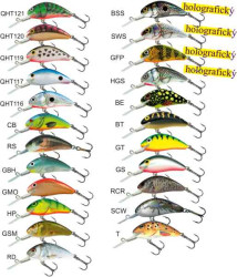 Salmo rybsk woblery Hornet H6F