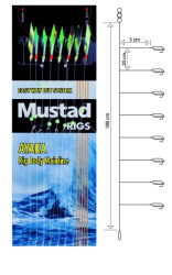 T89-8, Bait Catcher Rig Mustad, mont 8 hk