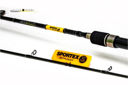 Set:Sportex Black Pearl GT-3 ULT 2-1m/2-8g+Shimano AEROBBC3+Climax sil