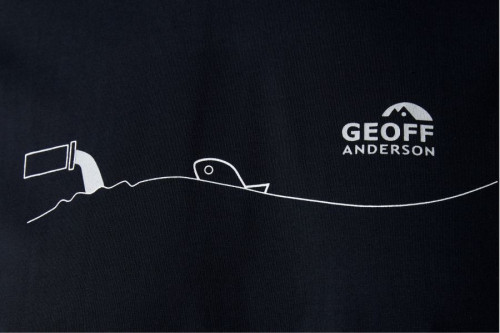 Detail ryb��sk�ho tri�ka Geoff Anderson Organic Tee Pollution