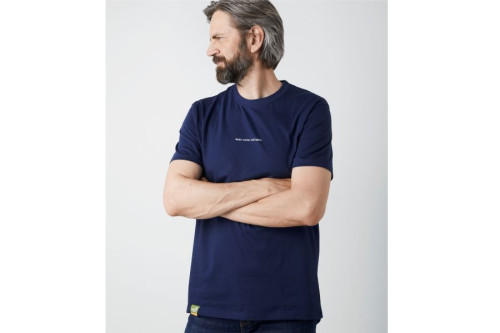 Bavln�n� tri�ko Geoff Anderson Organic Tee Winter Navi