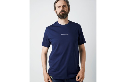 Ryb��sk� tri�ko Geoff Anderson Organic Tee Winter Navi