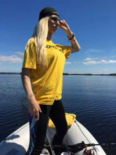 Sportex T-Shirt Tri�ko s velk�m logem - �lut�