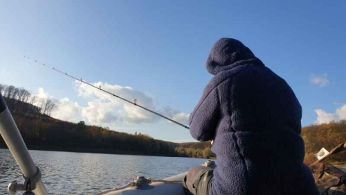 Bunda s kapuc� TEDDY Geoff Anderson - Modr�