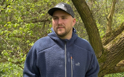 Bunda s kapuc� TEDDY Geoff Anderson - Modr�