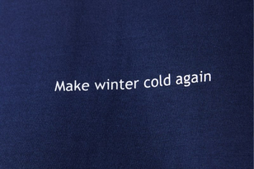 Tri�ko Geoff Anderson Organic Tee winter navi blue