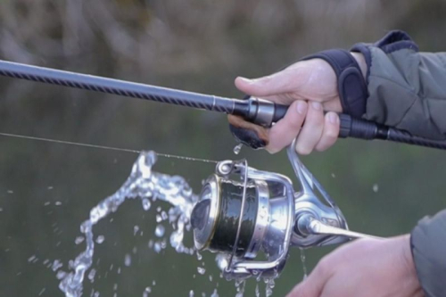 SPORTEX Catapult CS-4 Stalker prut v akci p�i lovu kapr�