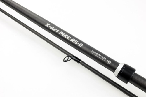 detail loga Sportex X-Act RS-2 Pike zna�kov� design prutu